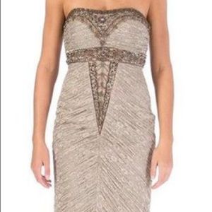 NWT Sue Wong Embellished Floral Lace Sheath Dress 2